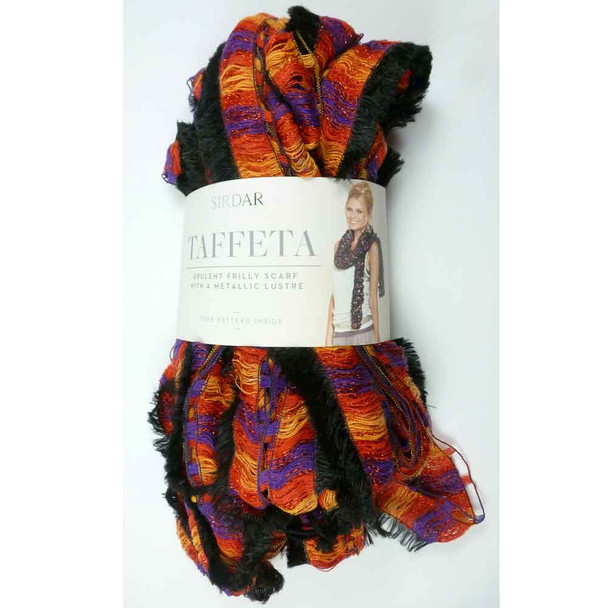 Sirdar Taffeta Scarf Knitting Yarn - Flamboyant 135