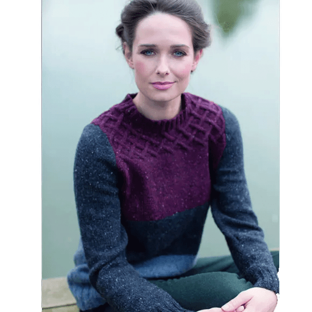 Rowan Cashmere Tweed Knitting Pattern Book by Martin Storey 