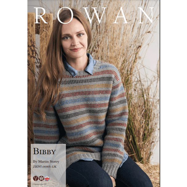 Rowan Ladies Bibby Sweater Knitting Pattern using Moordale | Digital Download (ZB297-00005) (rowa-patt-ZB297-00005dd) - Main Image