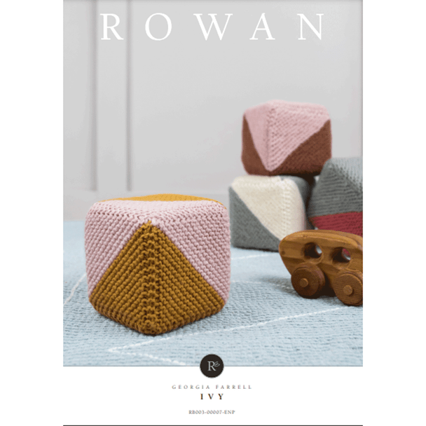 Rowan Babies Ivy Building Block Knitting Pattern using Cotton Wool | Digital Download (RB003-00007) (rowa-patt-RB003-00007dd) - Main Image