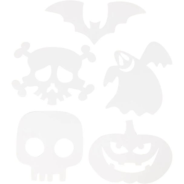 Halloween Paper Cut-Out Shapes