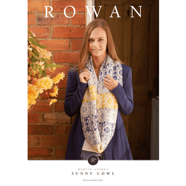 Rowan Women's Sunny Cowl Knitting Pattern using Summerlite DK | Digital Download (ZB314-00003) (rowa-patt-ZB314-00003dd) - Main Image