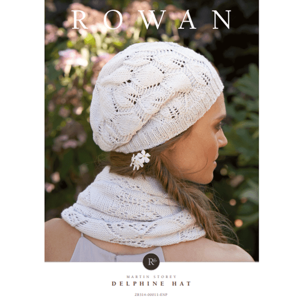 Rowan Women's Delphine Hat Knitting Pattern using Summerlite 4 Ply | Digital Download (ZB314-00011) (rowa-patt-ZB314-00011dd) - Main Image