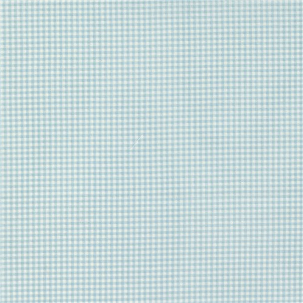 I Believe in Angels | Bunny Hill Designs | Moda Fabrics | 3006-16 | Tiny Gingham Check, Frosty Morning