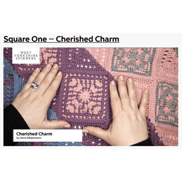 Forgotten Gem Hidden Treasures Blanket – Square Two Crochet Pattern | WYS Bo Peep Pure DK Knitting Yarn |  Digital Download - 2nd Image