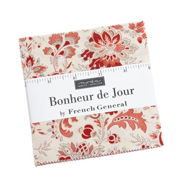 Bonheur De Jour | French General | Moda Fabrics | Charm Pack