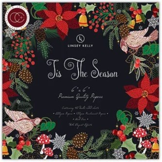 Craft Consortium | Tis the Season | Linsey Kelly | Premium Paper Pad | 6" x 6" | Cover