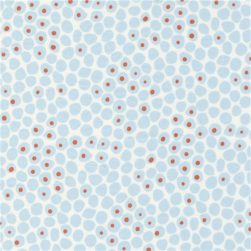 Lazy Afternoon | Zen Chic | Moda Fabrics | 1782-13 | Flowing Dots, Sky