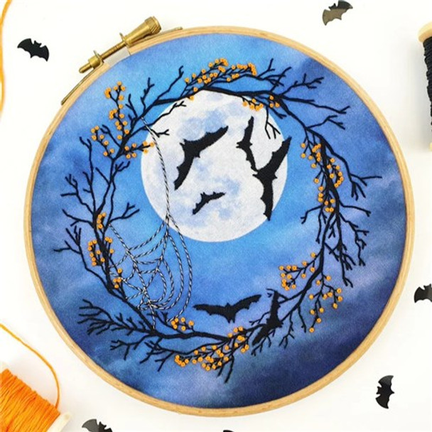 Spooky Night Halloween Embroidery Kit | Oh Sew Bootiful