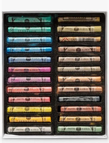 Sennelier Soft Pastels | Set of 24 Iridescent Colours