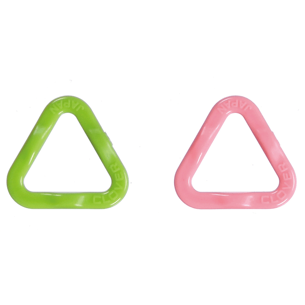 Clover | Triangle Stitch Markers | Small - Pack of 16