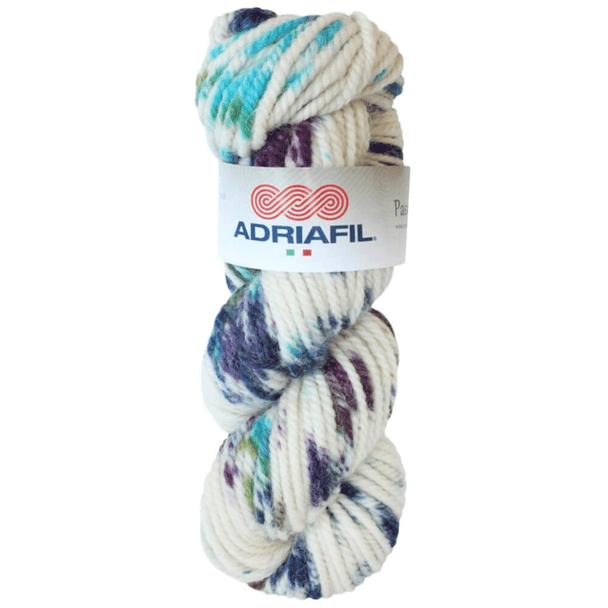 Adriafil Pascal 100% Wool Super Chunky Yarn | 100g hanks | 64 Pansies