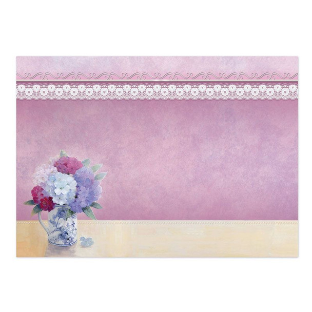 Blooming Lovely | Luxury Topper Set | Beautiful Blooms | Hunkydory | Card