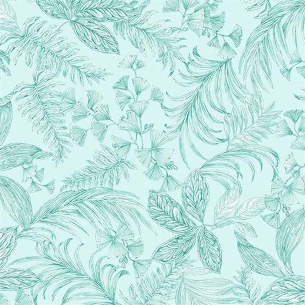 Exotica | Michael Miller | EQS Fabrics | DCX10279-LUNA | Tropical Toile, Luna