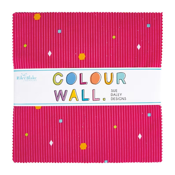 Colour Wall | Sue Daley | Riley Blake Designs | 10" Stacker