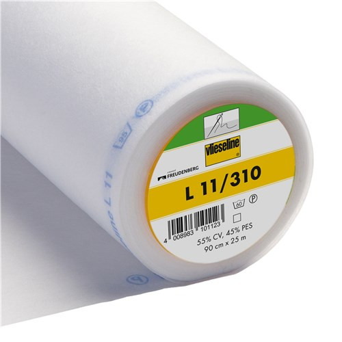 L11/310 | Standard Light Weight Sew In Interlining | 90cm Wide | Per Half Metre | Vlieseline