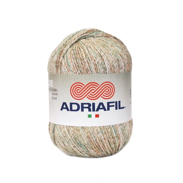 Adriafil Fenice (Pheonix) Recycled 4 Ply Yarn, 50g Balls | 40 Natural