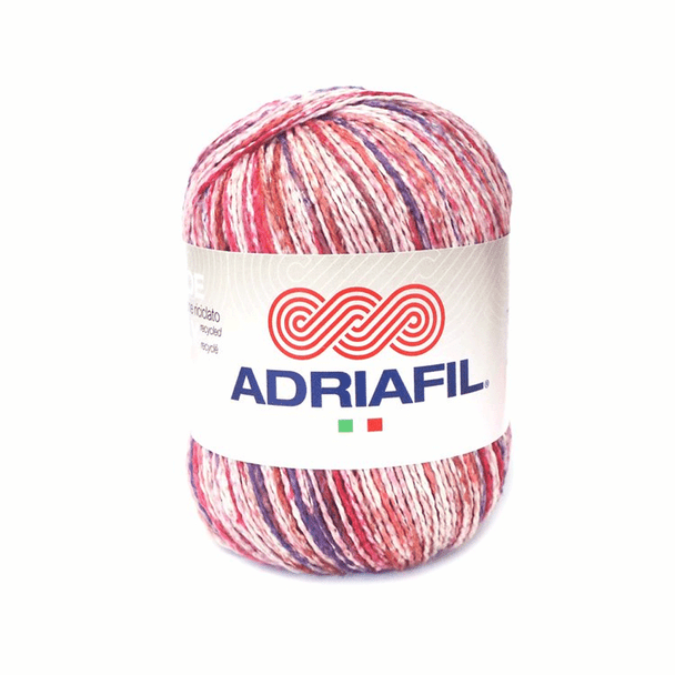 Adriafil Fenice (Pheonix) Recycled 4 Ply Yarn, 50g Balls | 45 Pink and Purple