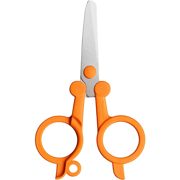 Fiskars Foldable Scissors | 11 cm | Perfect to carry anywhere | Left / Right Handed