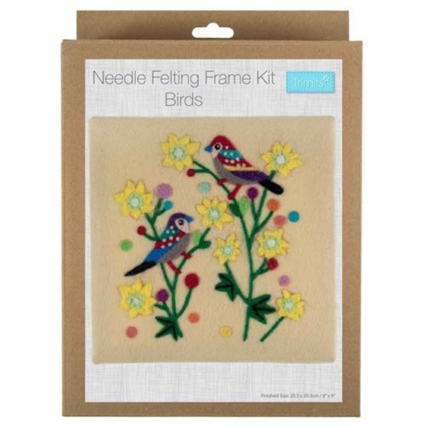 Needle Felting Kit with Frame | Trimits | Birds