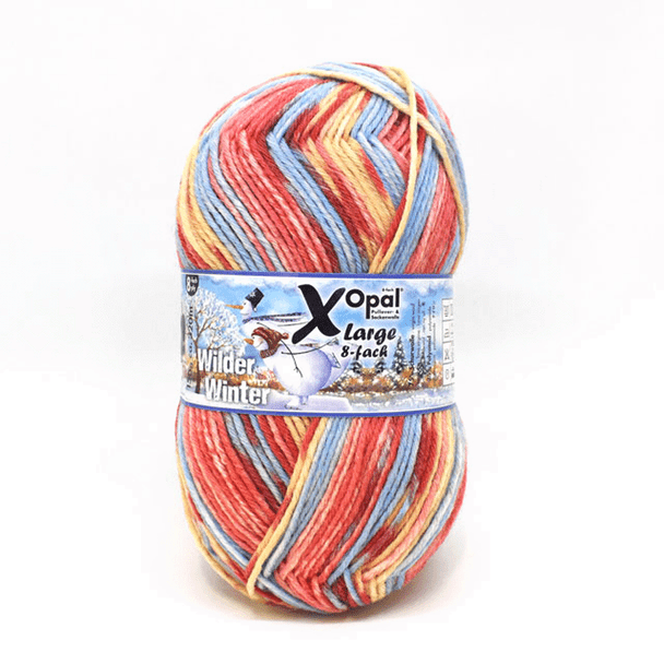 Opal Wilder Winter 8 Ply / DK Sock Knitting Yarn, 150g Balls | 11184 Sugar - Sweet Frostberries