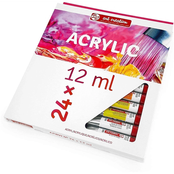 Royal Talens Art Creation Acrylic Sets | 24 Tubes of 12ml