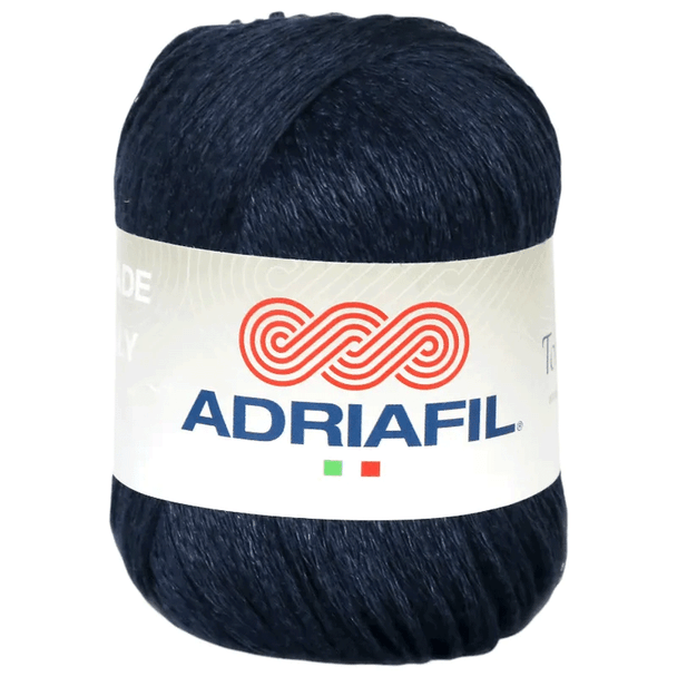  Adriafil Totalino 100% Linen Yarn | 50g balls | 68 Blue
