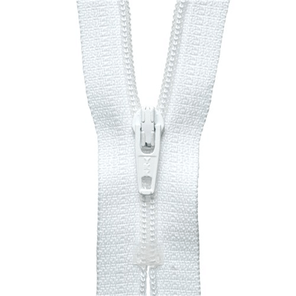 Nylon Dress and Skirt Zip | 36cm / 14" | White