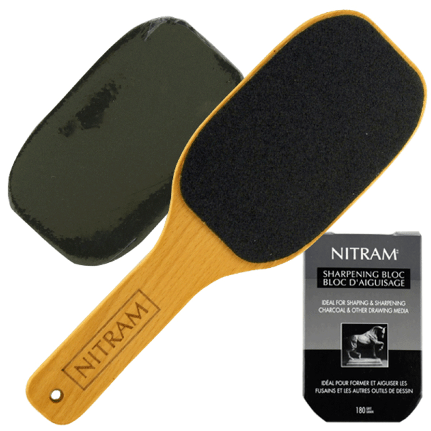 Nitram Fine Art Charcoal | Sharpening Block