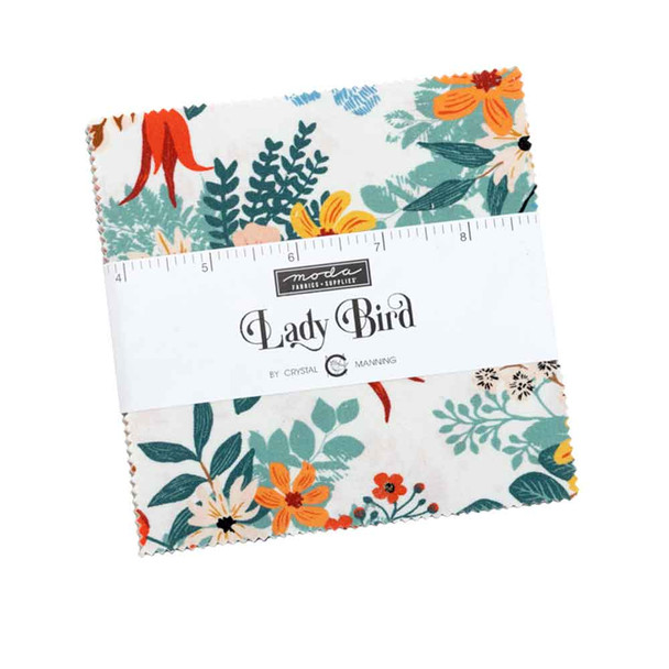 Lady Bird | Crystal Manning | Moda Fabrics | 11870PP | Charm Pack
