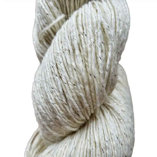 Opal Undyed 4 Ply Sock Yarn, 100g Hanks | Undyed Sparkle - Mian image