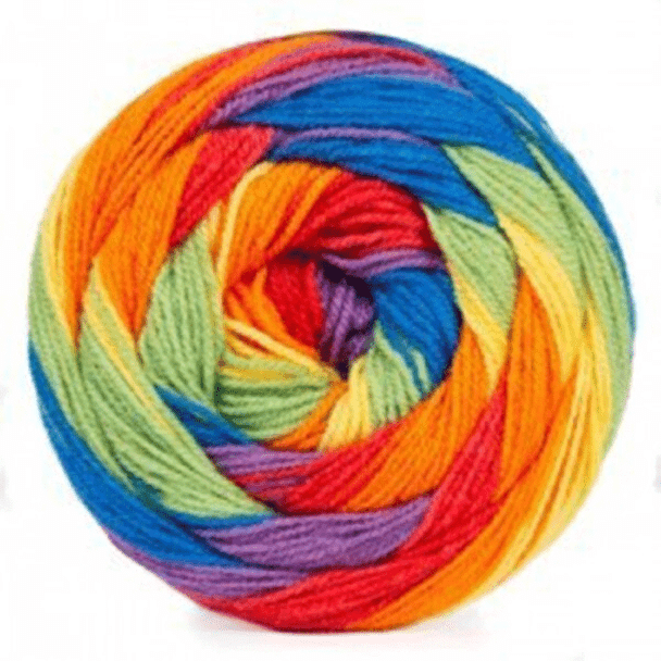 James C Brett Swurlywurly Multi-coloured Dk Yarn | 200g Cakes | SRL01 Carnival