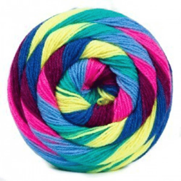 James C Brett Swurlywurly Multi-coloured Dk Yarn | 200g Cakes | SRL04 Tropics