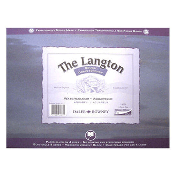 Daler Rowney Langton Blocks 300gsm | Rough | 12x9"