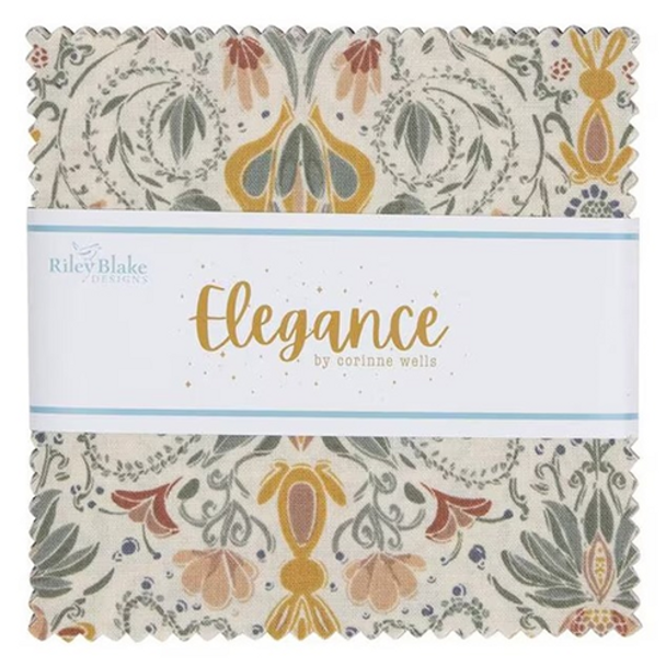 Elegance | Corinne Wells | Riley Blake | 5" Stacker