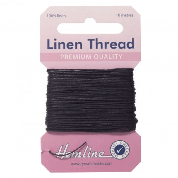Premium Quality Linen Thread | 100% Linen | 10m | Hemline | Navy