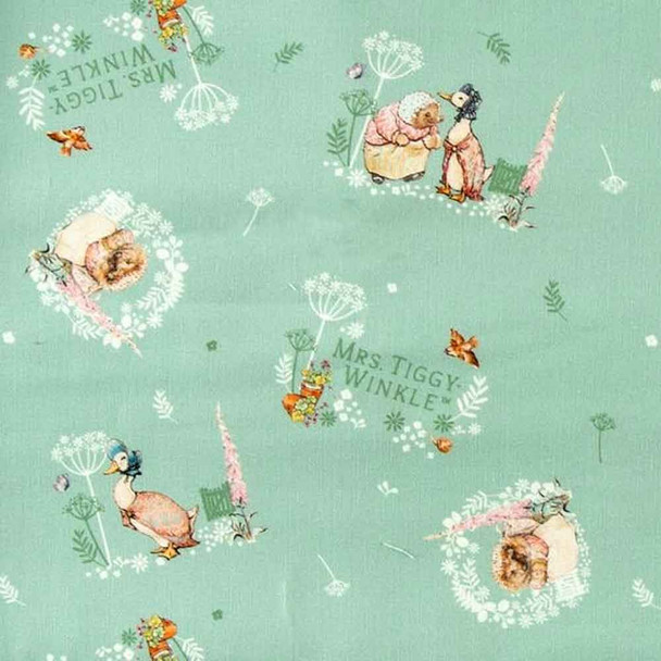 Peter Rabbit, Peters Garden | Dandelion | Vinsage Textiles
