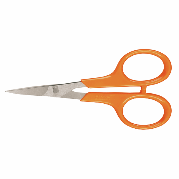 Classic Curved 10cm Embroidery Scissors | Left or Right | Fiskars