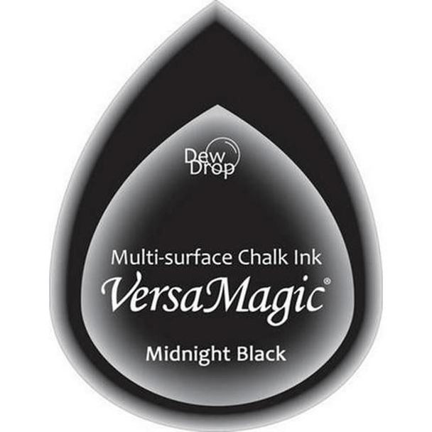 VersaMagic | DewDrop Chalk Ink Pads | Midnight Black | TSUKINEKO