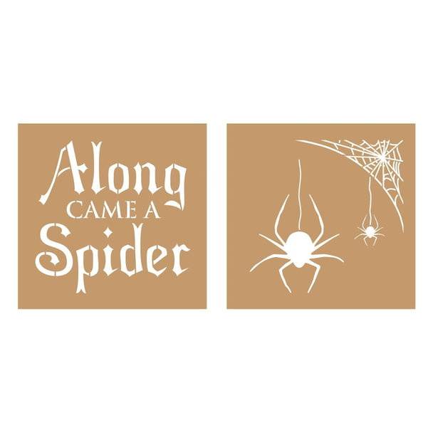 Along Came A Spider | Value Kraft Stencil | DecoArt