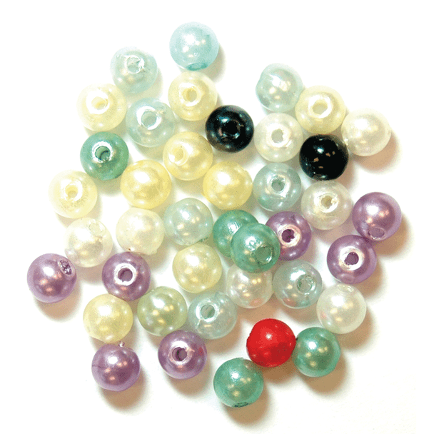 Assorted Pastel Coloured Pearls | 5g | Trimits