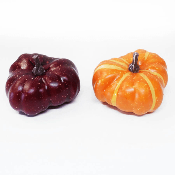 10cm Pumpkins | 2 Different Coloured Pumpkins | Signature | Habico