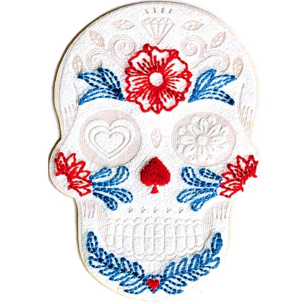 Habico | iron on Motif | Skull Day of the Dead