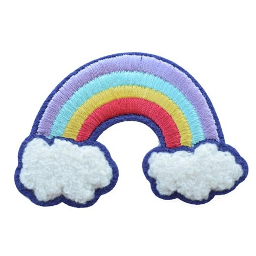Habico | Iron on Motif | Large Rainbow
