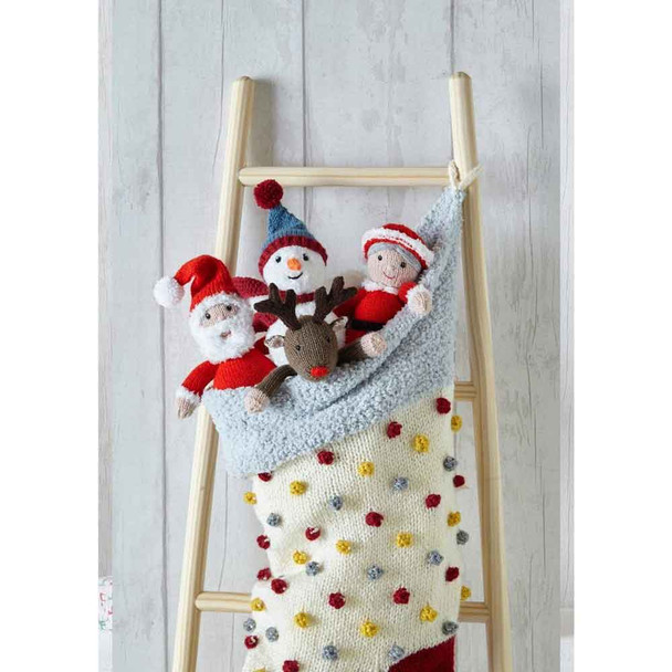 King Cole Christmas Knits Knitting Pattern Book - Sample 3