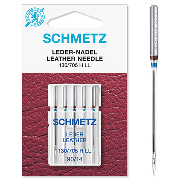 Sewing Machine Needles | Leather HLL |90/14 | Pack of 5
