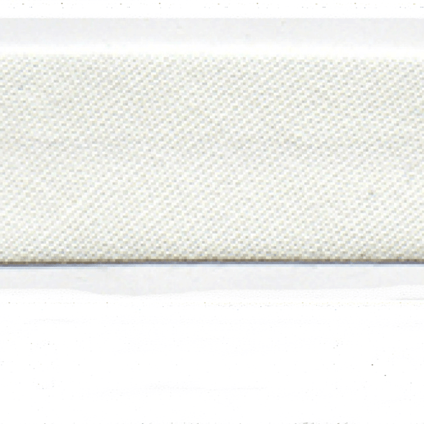 Essential Trimmings | Polycotton Bias Binding | 16mm Wide | 089 Ivory