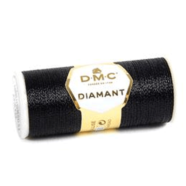 DMC Diamant Metallic Embroidery Thread | 35m | D310 Black