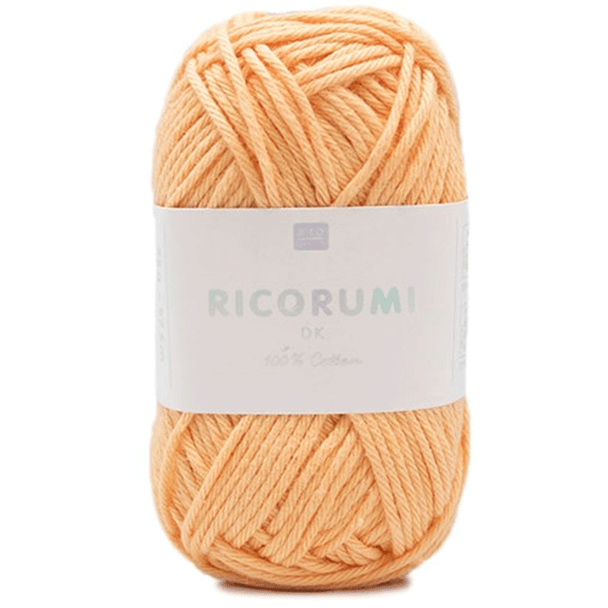 Rico Ricorumi DK Cotton Yarn, 25g ball | 070 Apricot / 10013483