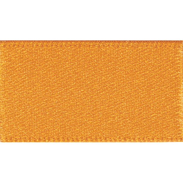 Berisfords Double Faced Satin Ribbon, 30m x 3mm Marigold